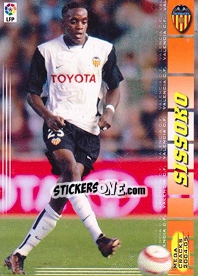 Sticker Mohamed Sissoko - Liga 2004-2005. Megacracks - Panini