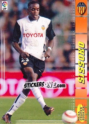 Sticker Mohamed Sissoko - Liga 2004-2005. Megacracks n. 317 - Panini
