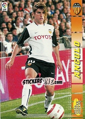 Sticker Angulo - Liga 2004-2005. Megacracks n. 319 - Panini