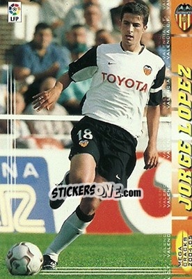 Sticker Jorge Lopez - Liga 2004-2005. Megacracks - Panini