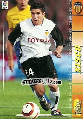 Cromo Xisco - Liga 2004-2005. Megacracks - Panini