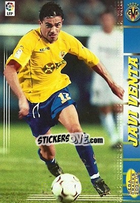 Cromo Javi Venta - Liga 2004-2005. Megacracks - Panini