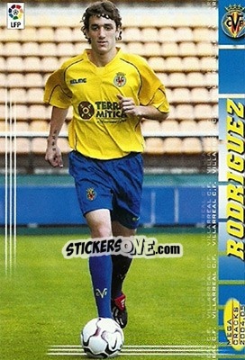 Cromo Gonzalo Rodriguez - Liga 2004-2005. Megacracks - Panini