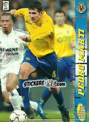 Sticker Pedro Marti - Liga 2004-2005. Megacracks - Panini