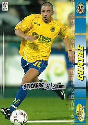 Sticker Guayre - Liga 2004-2005. Megacracks - Panini