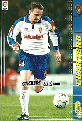 Sticker Cuartero - Liga 2004-2005. Megacracks - Panini