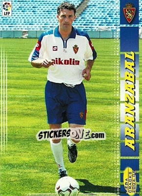 Sticker Aranzabal - Liga 2004-2005. Megacracks - Panini