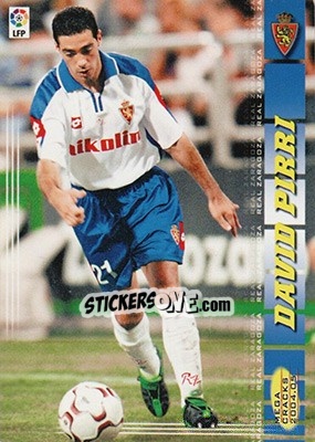 Cromo David Pirri - Liga 2004-2005. Megacracks - Panini
