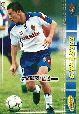 Figurina Galletti - Liga 2004-2005. Megacracks n. 356 - Panini