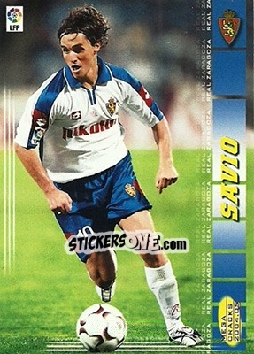 Sticker Savio - Liga 2004-2005. Megacracks - Panini