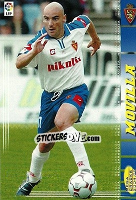 Sticker Movilla - Liga 2004-2005. Megacracks - Panini
