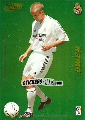 Sticker Owen - Liga 2004-2005. Megacracks - Panini