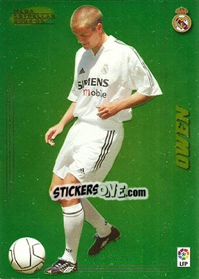 Sticker Owen - Liga 2004-2005. Megacracks n. 389bis - Panini