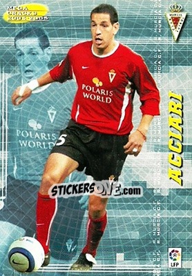 Sticker Acciari - Liga 2004-2005. Megacracks - Panini