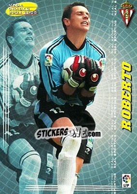 Sticker Roberto - Liga 2004-2005. Megacracks - Panini