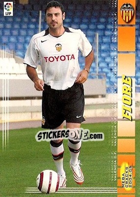 Sticker Fiore - Liga 2004-2005. Megacracks n. 454 - Panini
