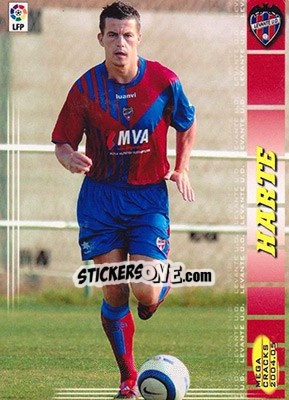 Sticker Harte - Liga 2004-2005. Megacracks - Panini