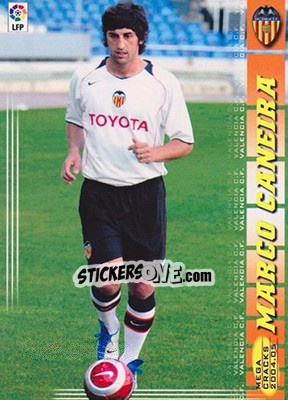 Sticker Marco Caneira - Liga 2004-2005. Megacracks - Panini