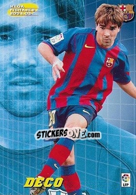 Sticker Deco - Liga 2004-2005. Megacracks - Panini