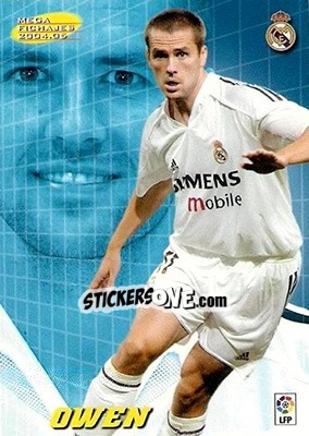 Sticker Owen - Liga 2004-2005. Megacracks - Panini