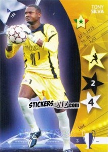 Sticker Tony Silva - UEFA Champions League 2006-2007. Trading Cards Game - Panini