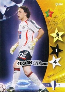 Sticker Quim - UEFA Champions League 2006-2007. Trading Cards Game n. 9 - Panini