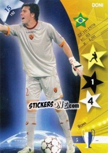 Sticker Doni - UEFA Champions League 2006-2007. Trading Cards Game - Panini