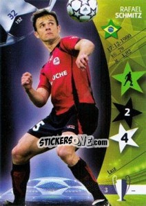 Figurina Rafael Schmitz - UEFA Champions League 2006-2007. Trading Cards Game n. 32 - Panini