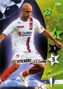 Sticker Cris - UEFA Champions League 2006-2007. Trading Cards Game n. 38 - Panini