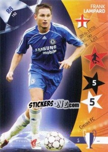 Sticker Frank Lampard - UEFA Champions League 2006-2007. Trading Cards Game - Panini