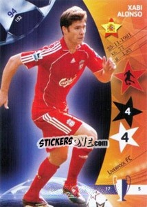 Sticker Xabi Alonso - UEFA Champions League 2006-2007. Trading Cards Game n. 94 - Panini
