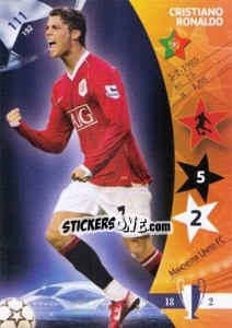 Figurina Cristiano Ronaldo - UEFA Champions League 2006-2007. Trading Cards Game - Panini