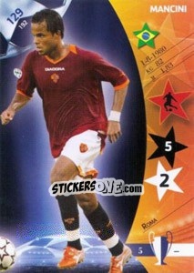 Sticker Mancini - UEFA Champions League 2006-2007. Trading Cards Game n. 129 - Panini
