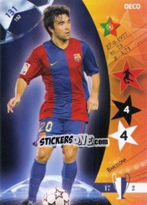 Sticker Deco - UEFA Champions League 2006-2007. Trading Cards Game n. 131 - Panini