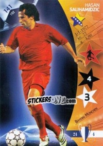 Sticker Hasan Salihamidzic - UEFA Champions League 2006-2007. Trading Cards Game n. 141 - Panini