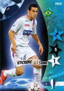 Sticker Fred - UEFA Champions League 2006-2007. Trading Cards Game n. 149 - Panini