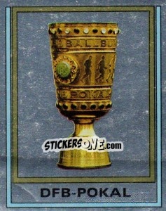 Sticker DFB-Pokal - German Football Bundesliga 1981-1982 - Panini