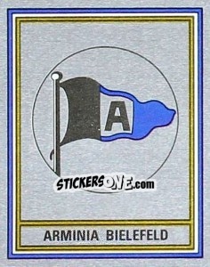 Sticker Wappen - German Football Bundesliga 1981-1982 n. 4 - Panini