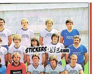 Sticker Mannschaft (2) - German Football Bundesliga 1981-1982 n. 7 - Panini