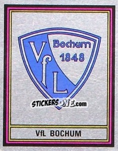 Sticker Wappen - German Football Bundesliga 1981-1982 - Panini