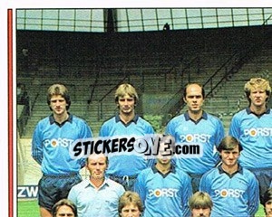 Sticker Mannschaft (1) - German Football Bundesliga 1981-1982 n. 25 - Panini