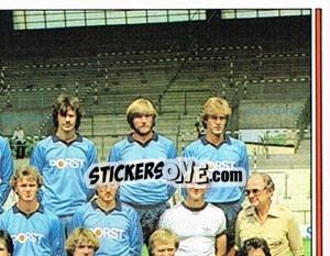 Sticker Mannschaft (2) - German Football Bundesliga 1981-1982 - Panini