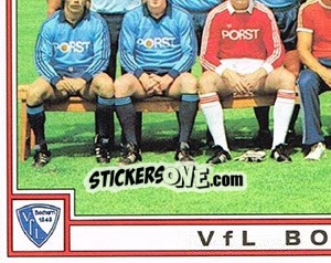 Sticker Mannschaft (3) - German Football Bundesliga 1981-1982 n. 27 - Panini