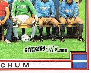 Cromo Mannschaft (4) - German Football Bundesliga 1981-1982 - Panini