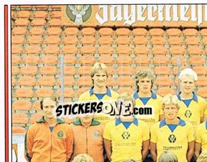 Sticker Mannschaft (1) - German Football Bundesliga 1981-1982 n. 44 - Panini