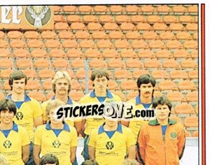 Sticker Mannschaft (2) - German Football Bundesliga 1981-1982 - Panini