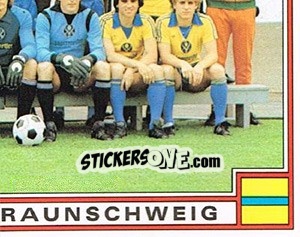 Cromo Mannschaft (4) - German Football Bundesliga 1981-1982 - Panini