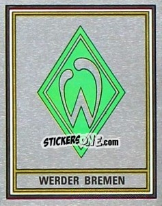 Sticker Wappen - German Football Bundesliga 1981-1982 n. 61 - Panini