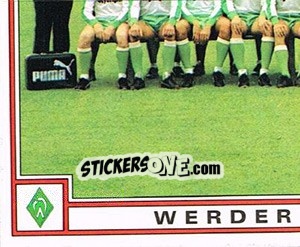 Sticker Mannschaft (3) - German Football Bundesliga 1981-1982 n. 65 - Panini
