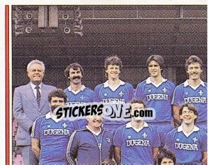 Sticker Mannschaft (1) - German Football Bundesliga 1981-1982 n. 82 - Panini